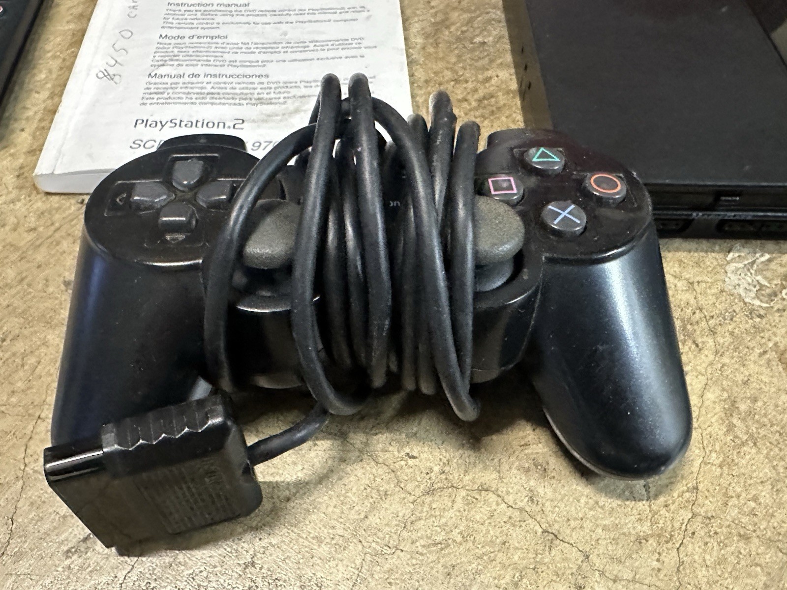 Sony PlayStation 2 Slim Console PS2 SCPH-75001 Bundle Eye Toy Camera Games