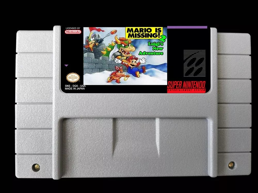 M is Missing Missing 2: Luigi’s New Adventure SNES-Cartridge US/Version