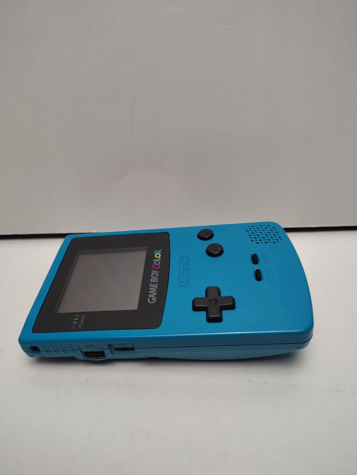 Nintendo Game Boy Color Handheld System Teal Blue CGB-001 Fully Tested See Pics