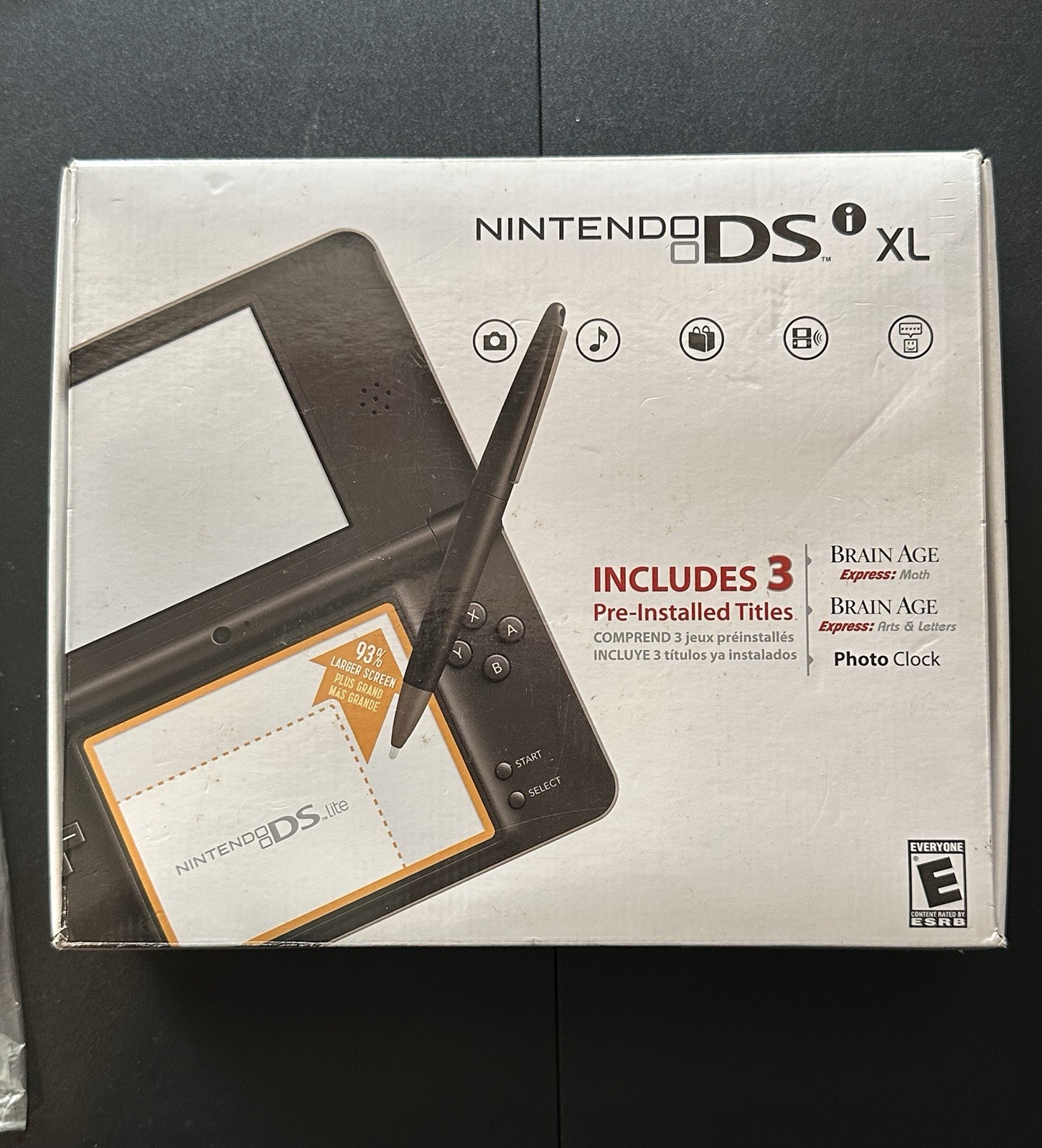 CIB Bronze Brown Nintendo DSi LL Handheld Console Charger Box Japan Manual Pen