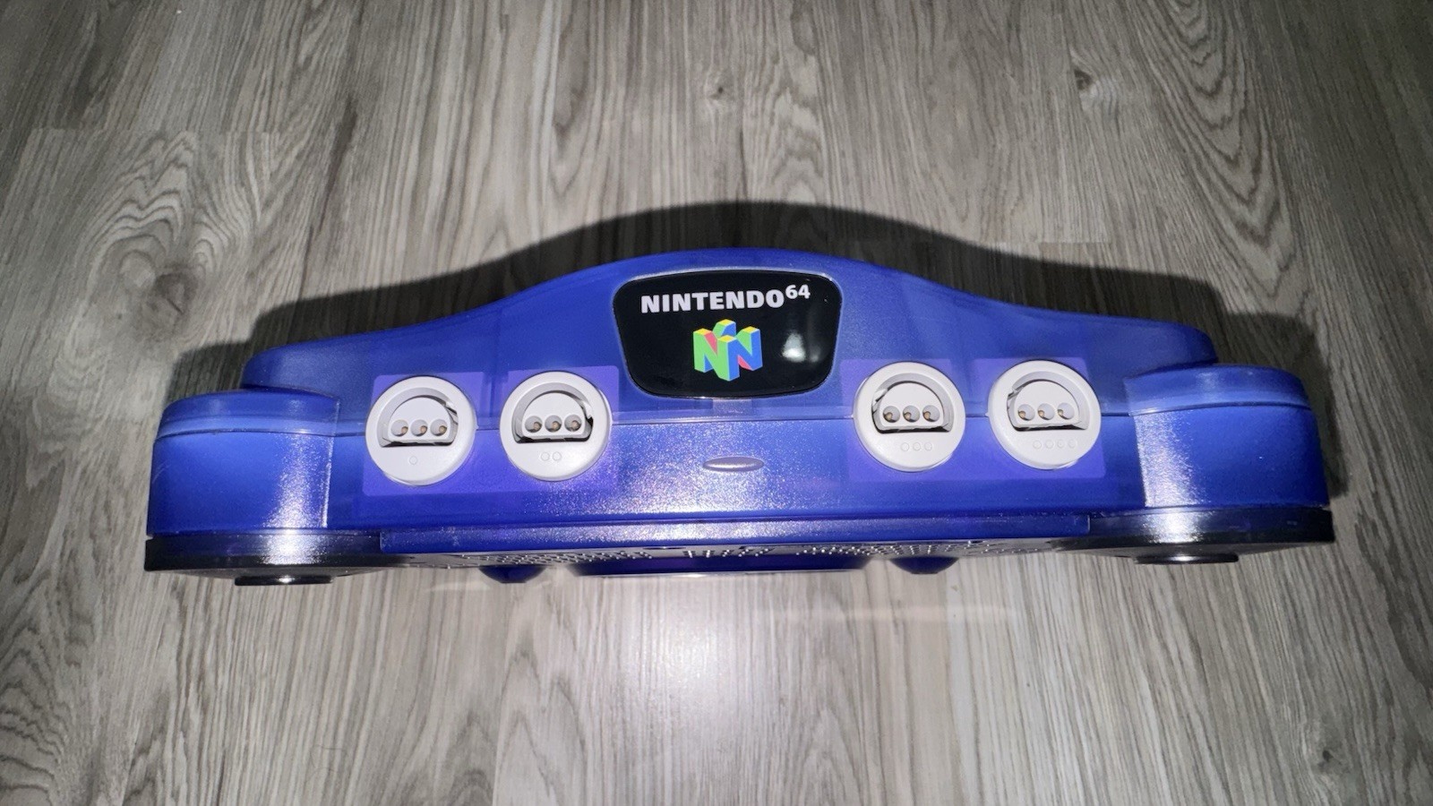 Nintendo 64 Midnight Blue Console system N64