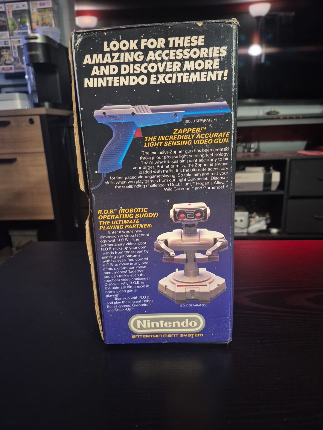 NES Nintendo Control Deck Console CIB with super Mario bros 5 screw version