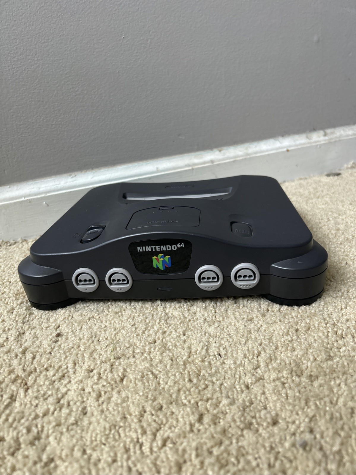Nintendo 64 Console Only No Cables Or Controllers, TESTED WORKING GOOD CONDITION