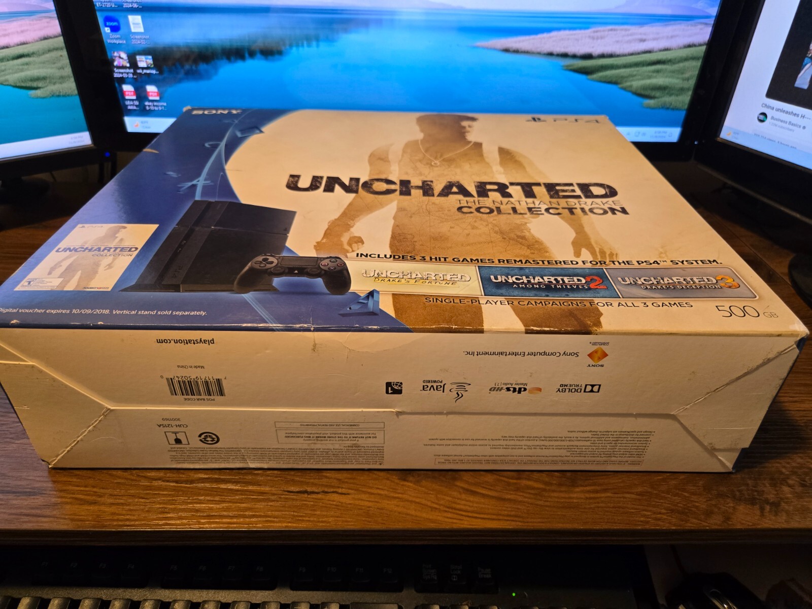 Sony PlayStation PS4 Fat Console With OEM Controller In Box