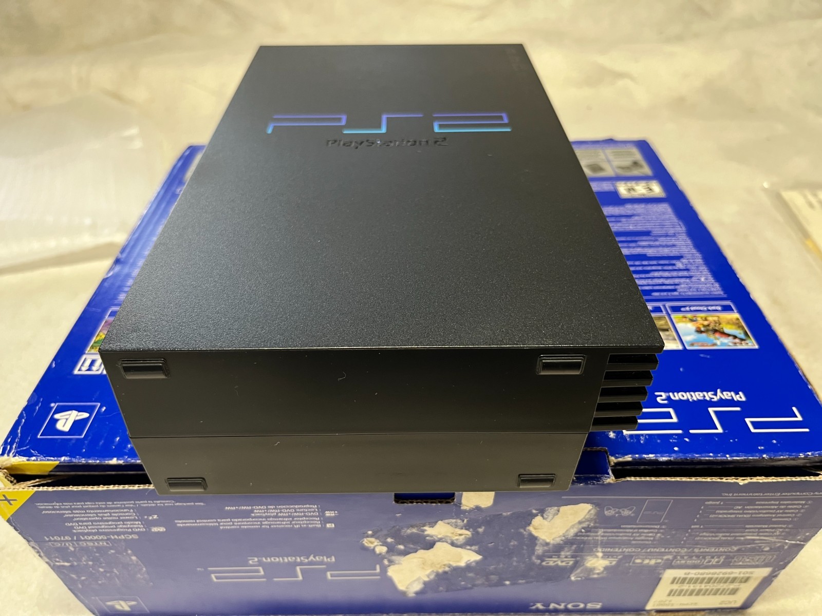 2004 Sony Playstation 2 PS2 Console System 50001 Complete Original Matching BOX