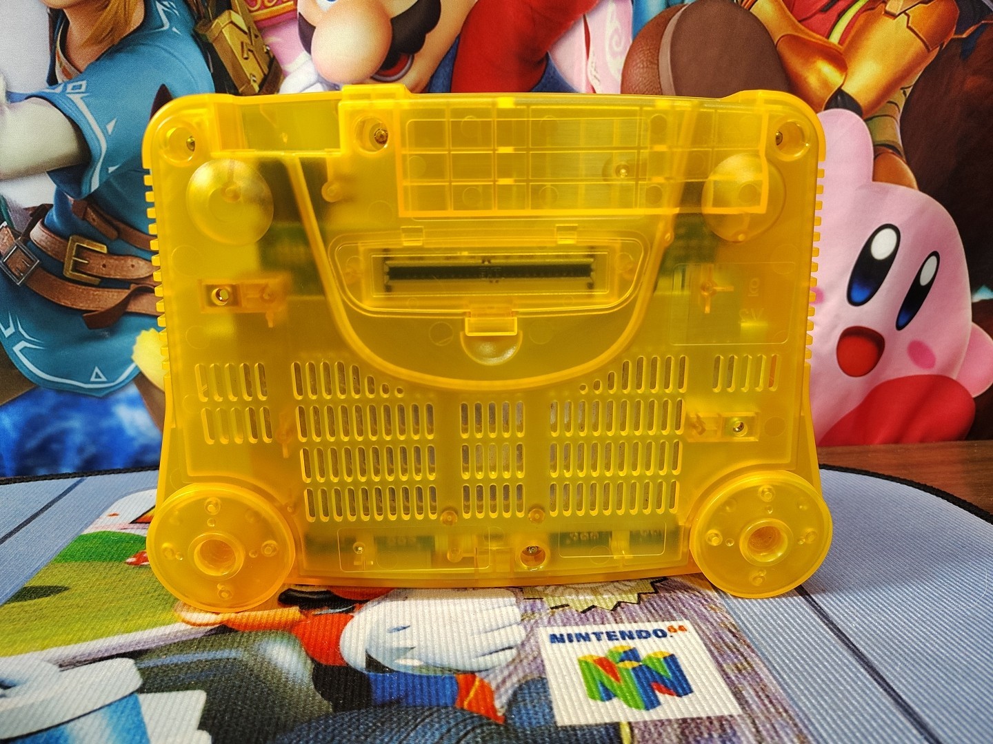 🔥Nintendo N64 Console Transparent Neon Orange Bundle Region Free🔥