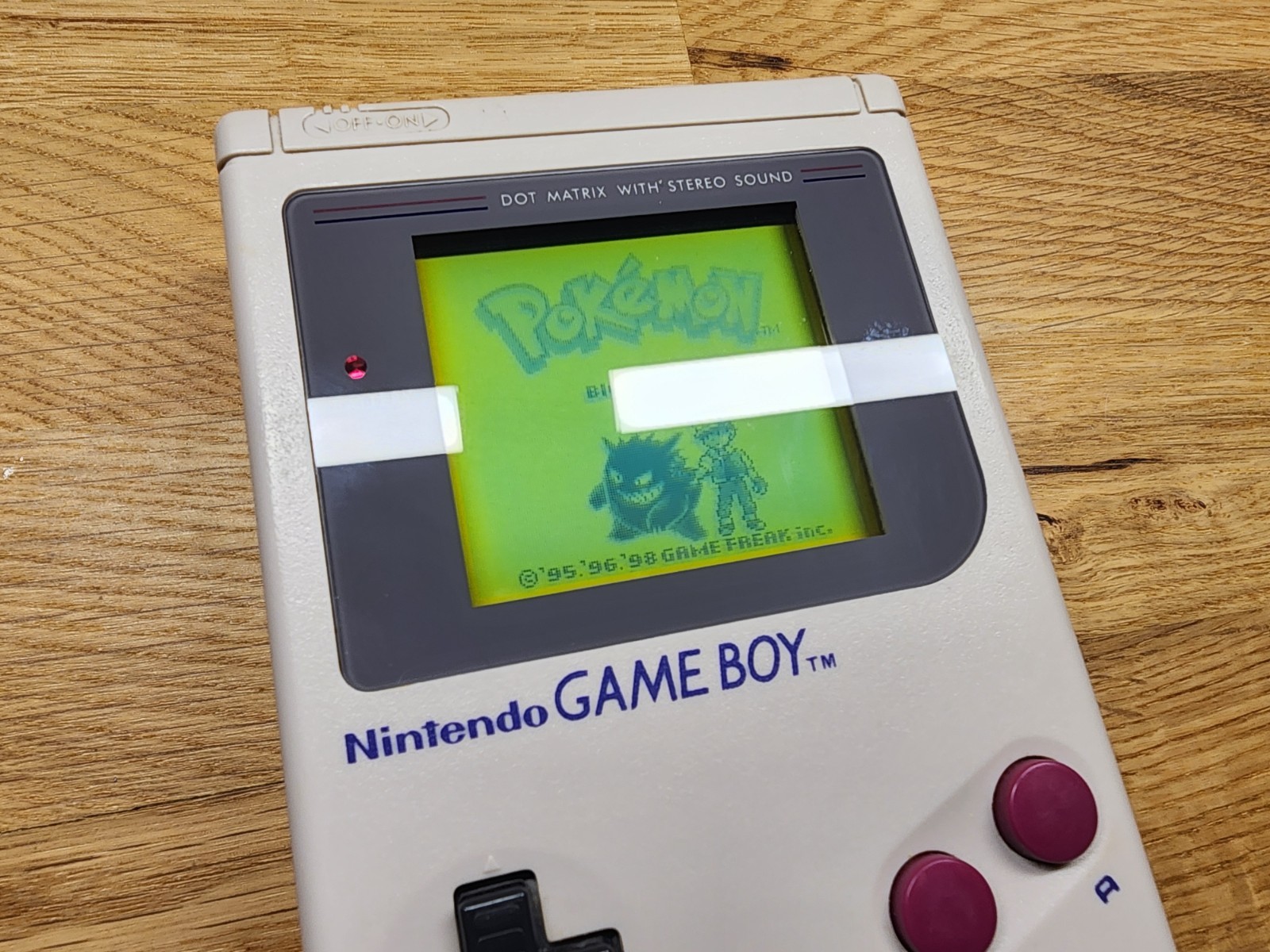 Original Nintendo Game Boy DMG Handheld Authentic *RESTORED + Glass Screen Lens!