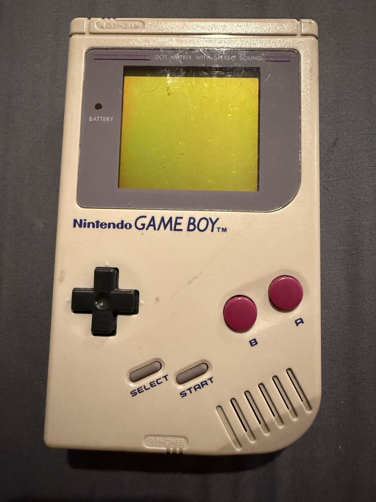 Nintendo DMG-01 Original Gameboy CIB With Tetris Tested Working Great Condition