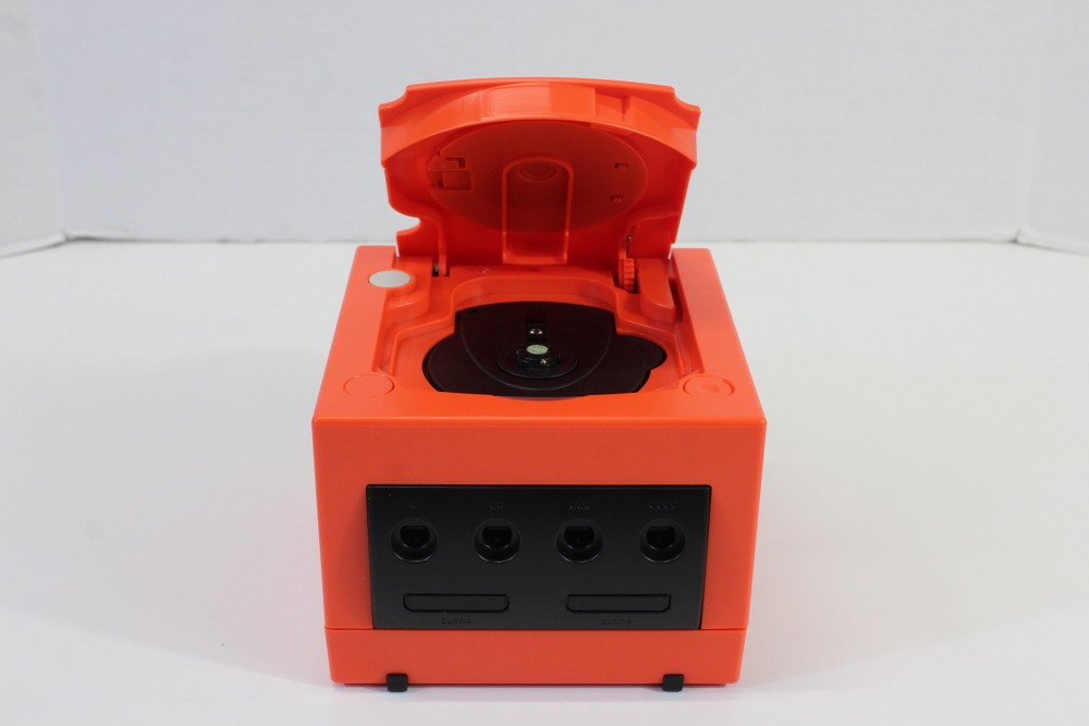 Nintendo Gamecube Console Warm Red x Black White LED NTSC-U/C US DOL-001 AC AV