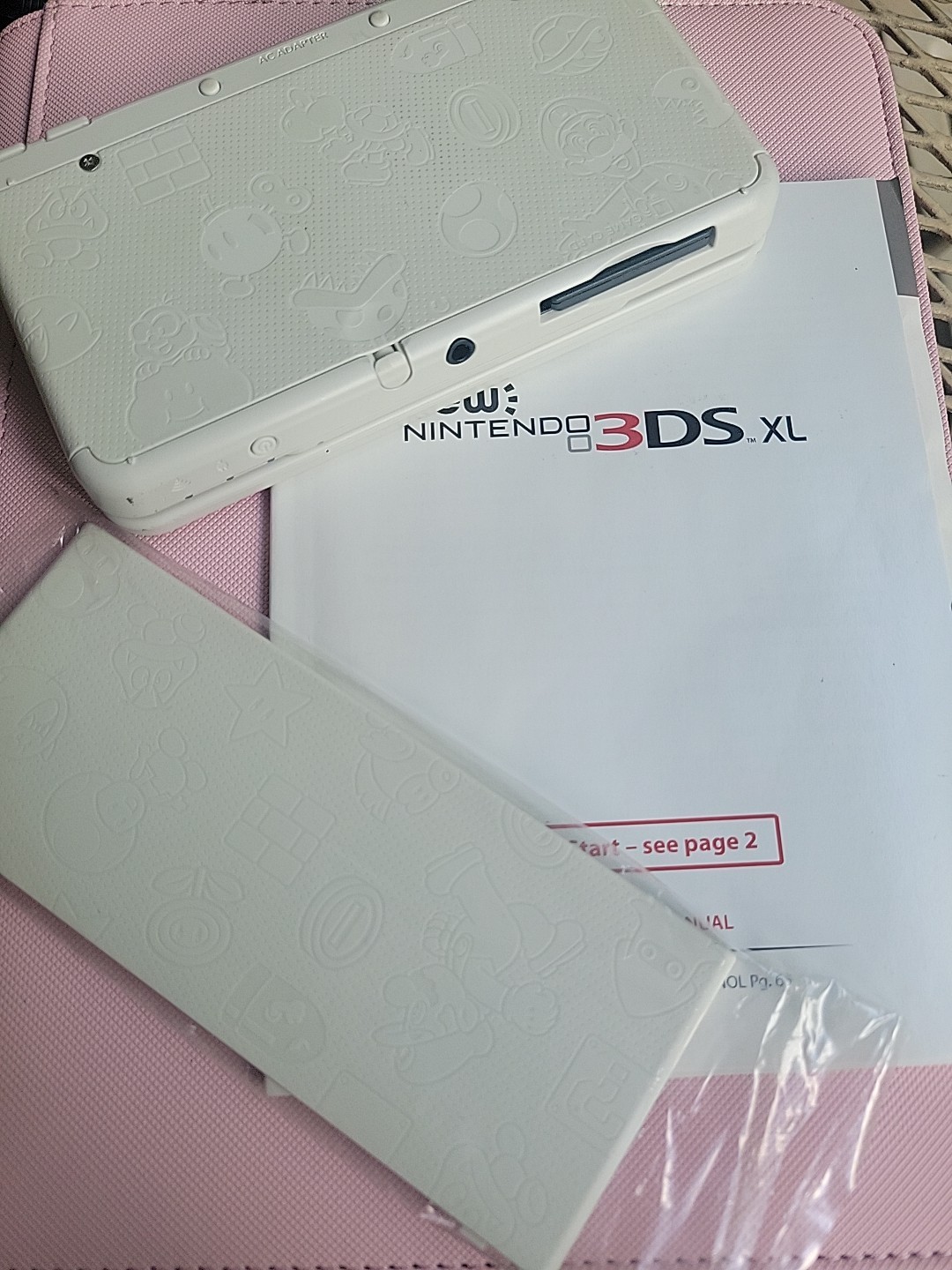 Nintendo New 3DS Super Mario Edition Handheld System – White