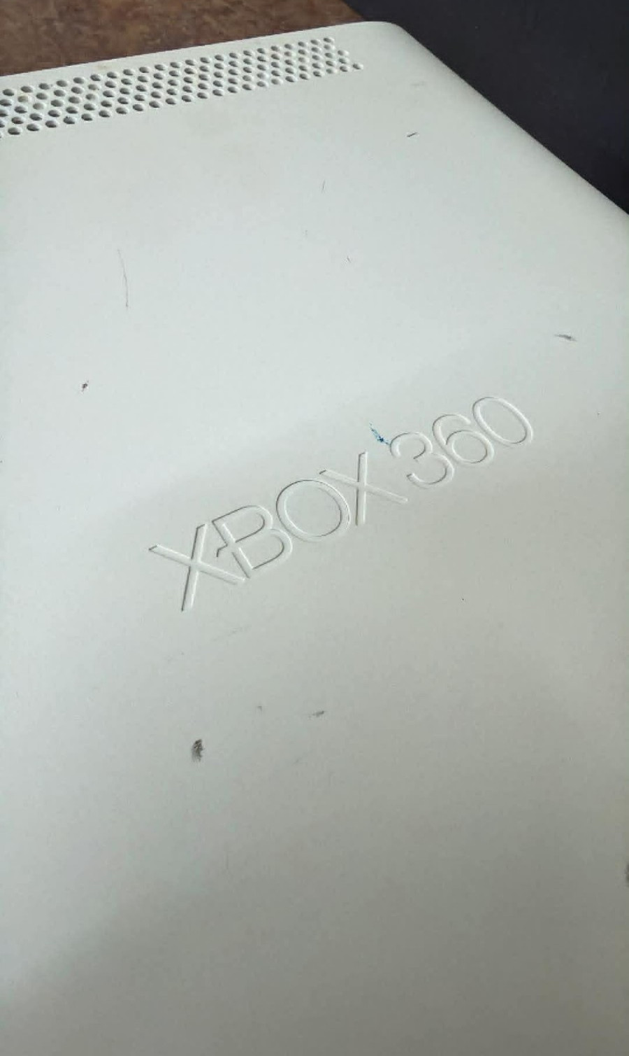 Microsoft Xbox X-Box 360 Matte White Console Parts or Repair FIX RED RING USA