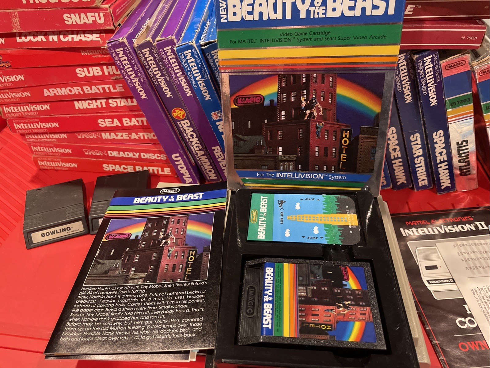 Intellivision II 2 Console & 39 Games In Box – Master Component 5872 Bundle