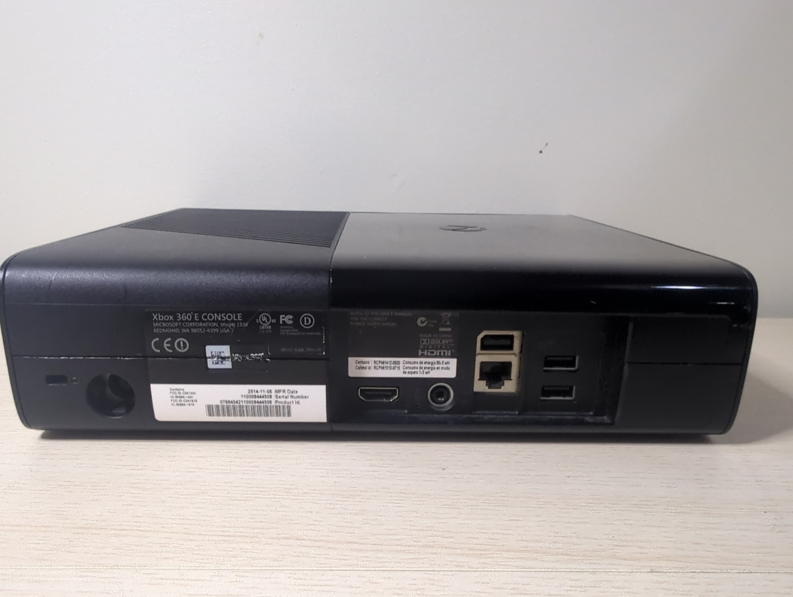 XBOX 360 E – Console Only Tested Cleaned And Working!