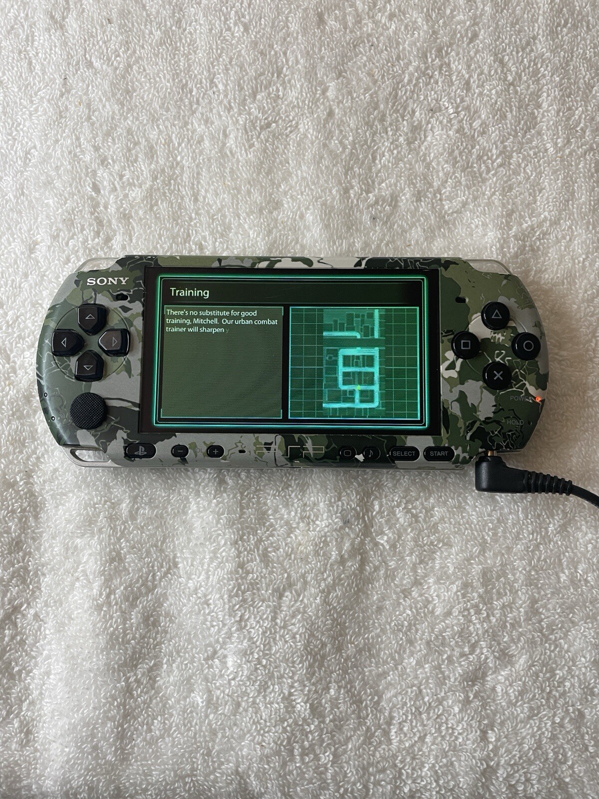 Sony PSP-3001 USA Metal Gear: Peace Walker Big Boss Limited Edition Console-RARE