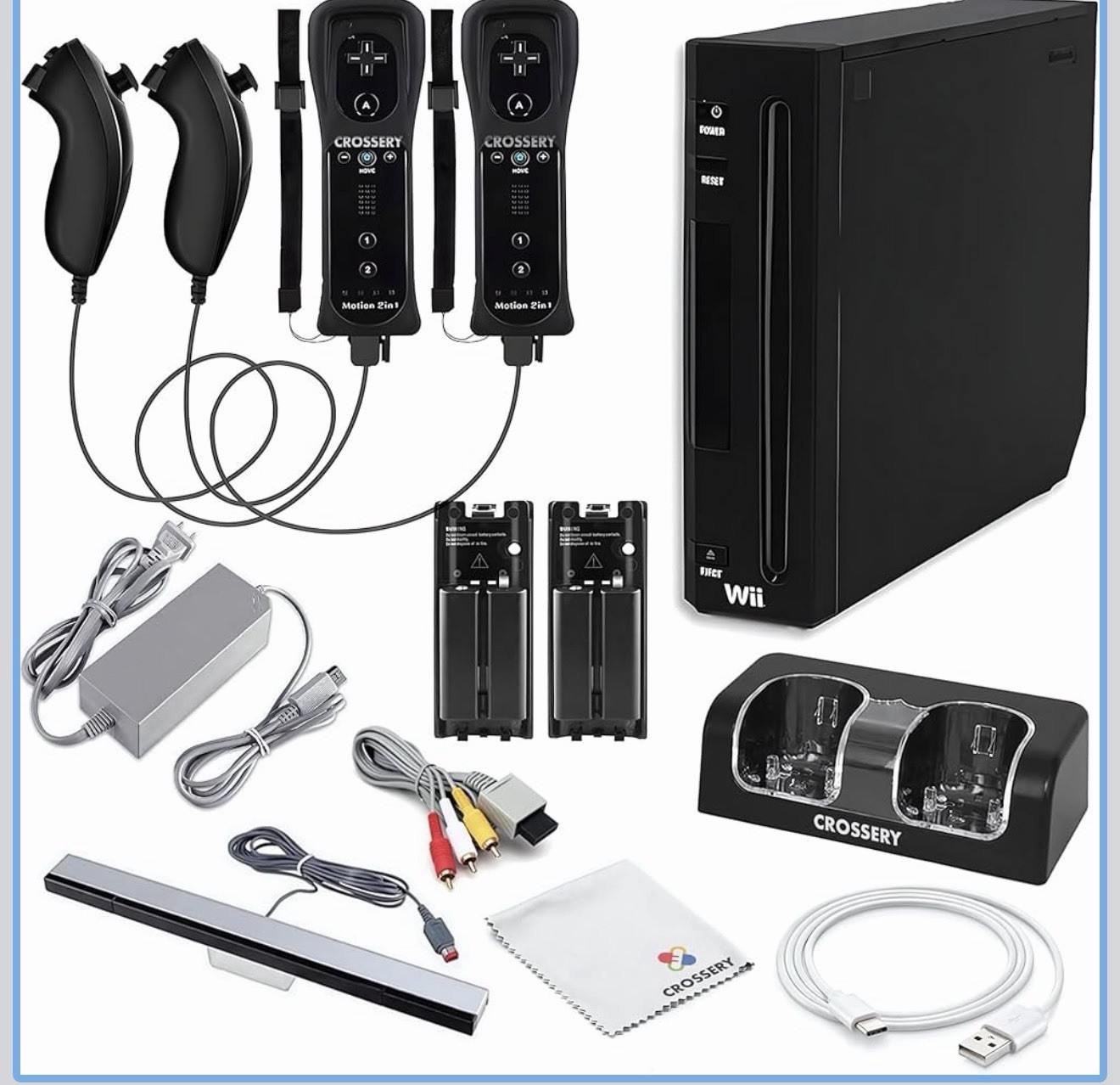 Nintendo Wii Console HD black