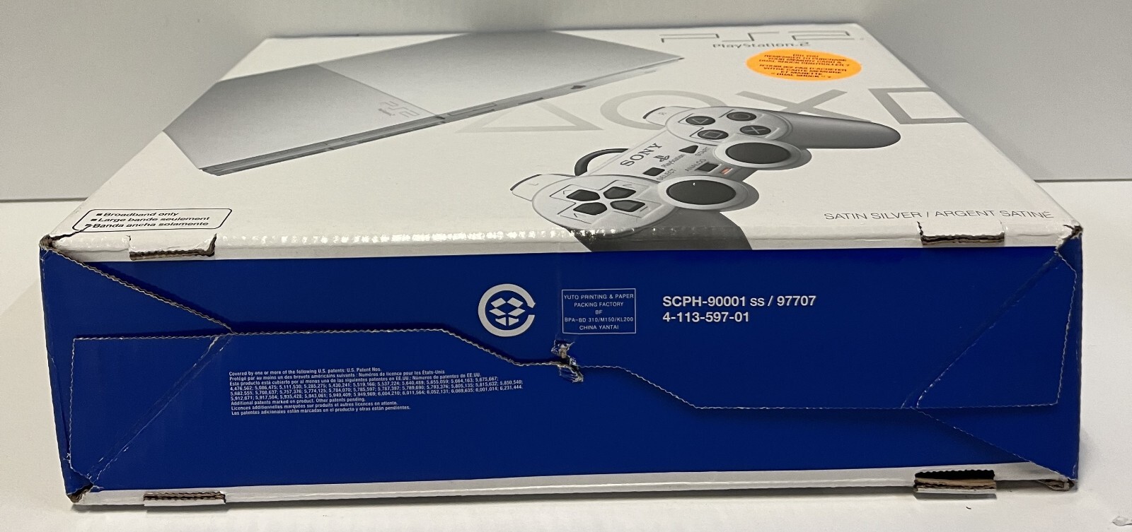 SONY PLAYSTATION 2 CONSOLE SCPH-90001 SS CB NEW NTSC USA FACTORY SEALED