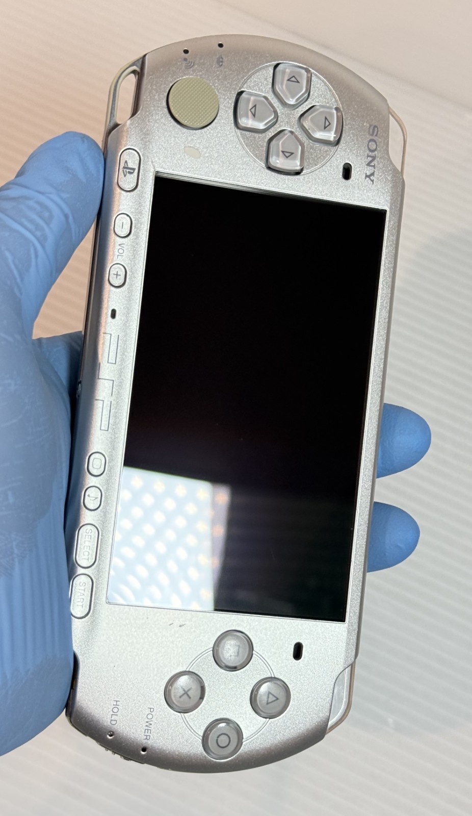 Sony PSP-3000 Console Silver Gundam Limited Region Free w/Software, etc. – Good