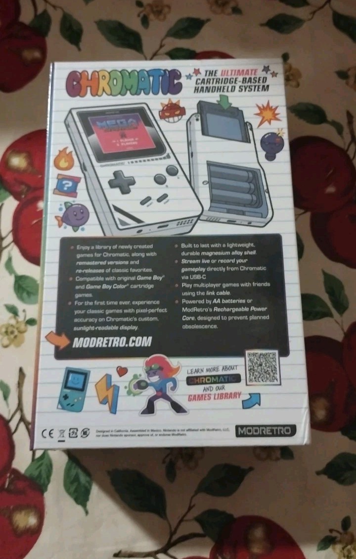MOD RETRO CHROMATIC WITH TETRIS GAME NEW MIDNIGHT GREY GORILLA GLASS MODRETRO