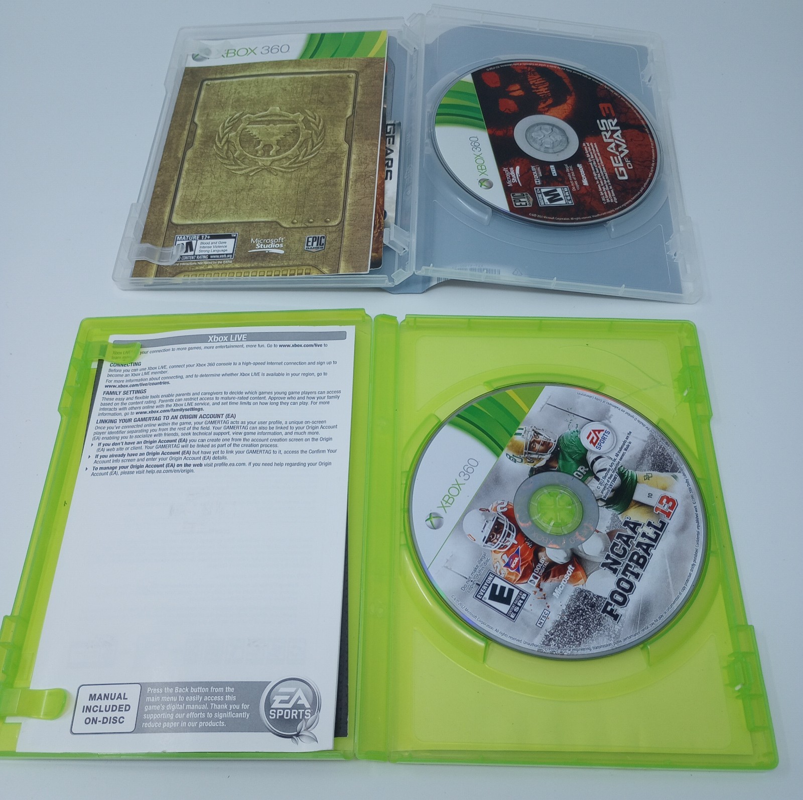 Xbox 360 S (1439) Console, Controller, Cables, & More Periodic Red Ring Issue