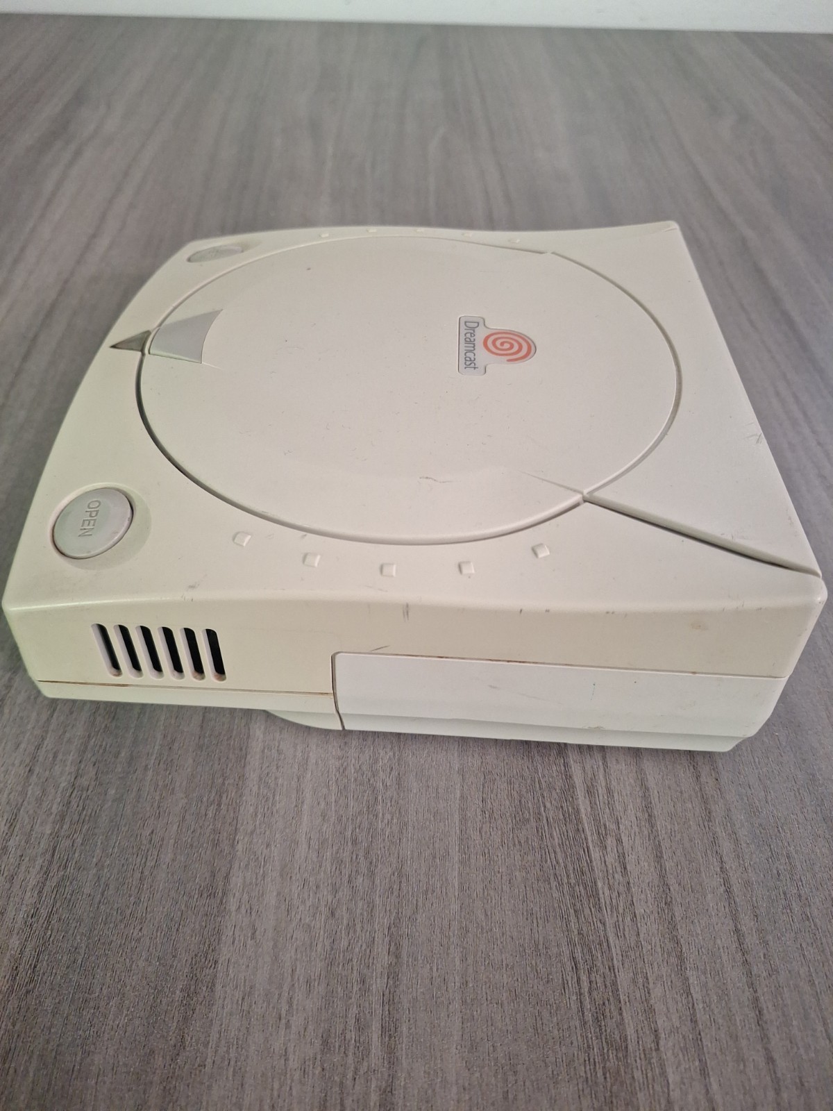 Sega Dreamcast White Console with Controller and Memory Card Tested Working