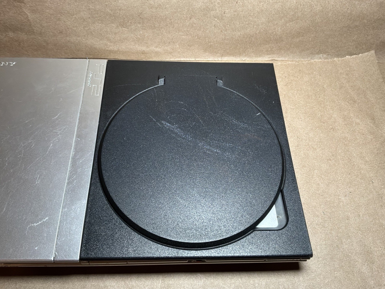 Sony PS2 PlayStation 2 Slim Silver Console Only SCPH-77001 | Tested
