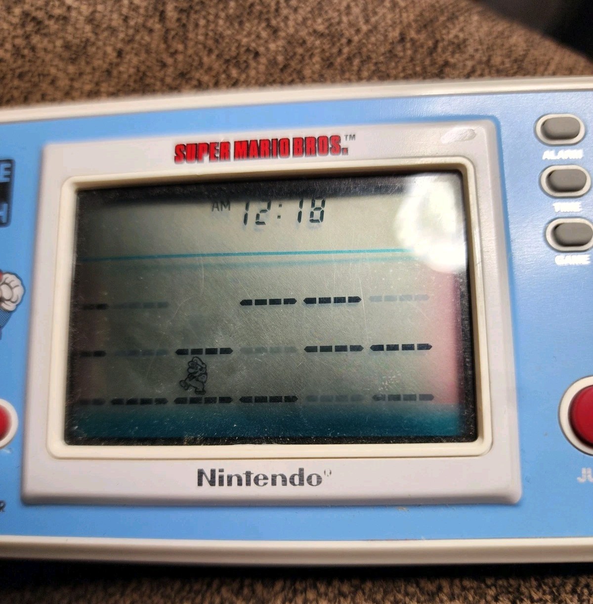 Nintendo Game And Watch – Super Mario Bros 1988 Tested And Works Great! OG Owner