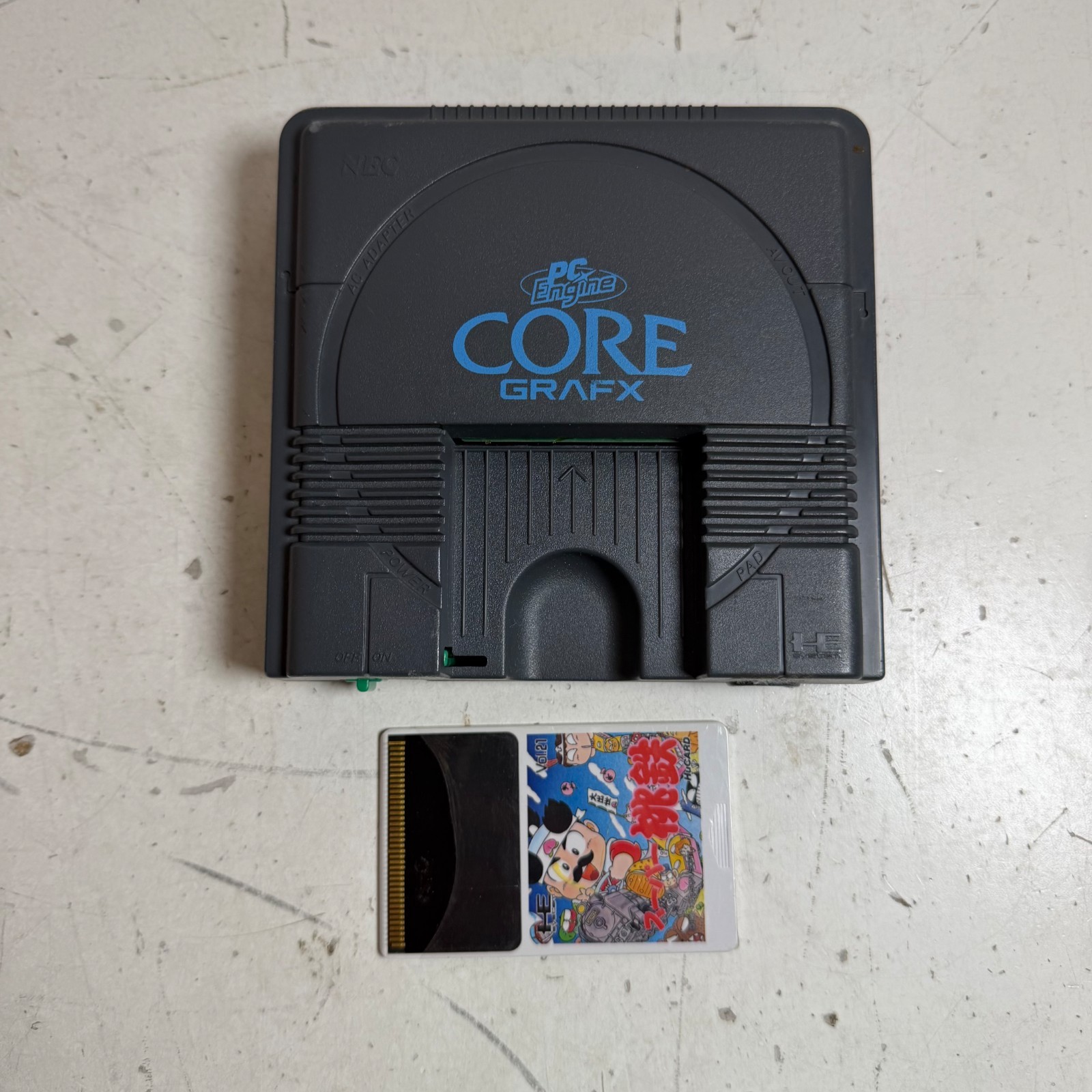 NEC PC Engine CoreGrafx PI-TG3 Gaming Console With Super Momotarō Dentetsu II