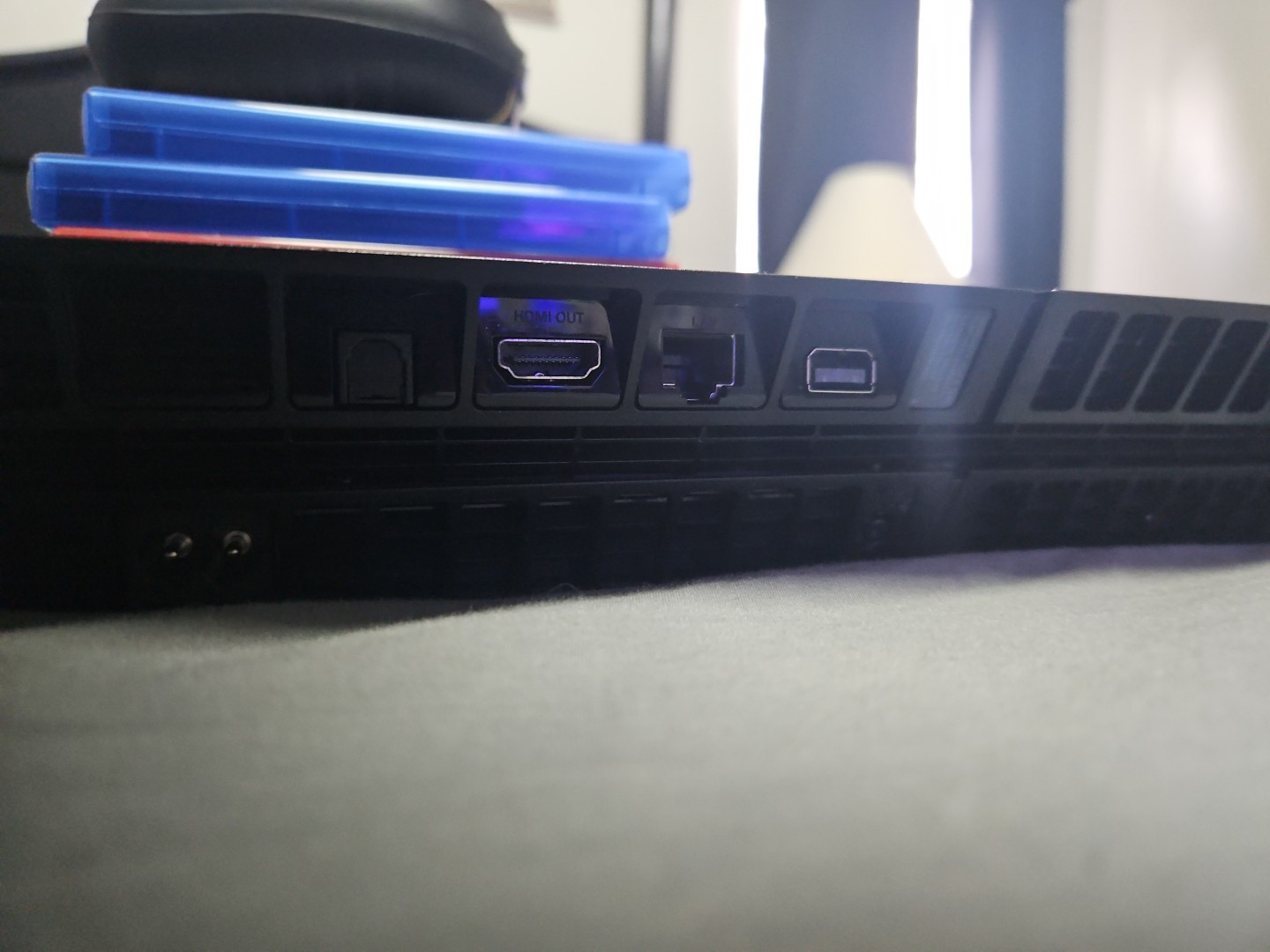 Sony PlayStation 4 Video Game Console With Controller & Three Games