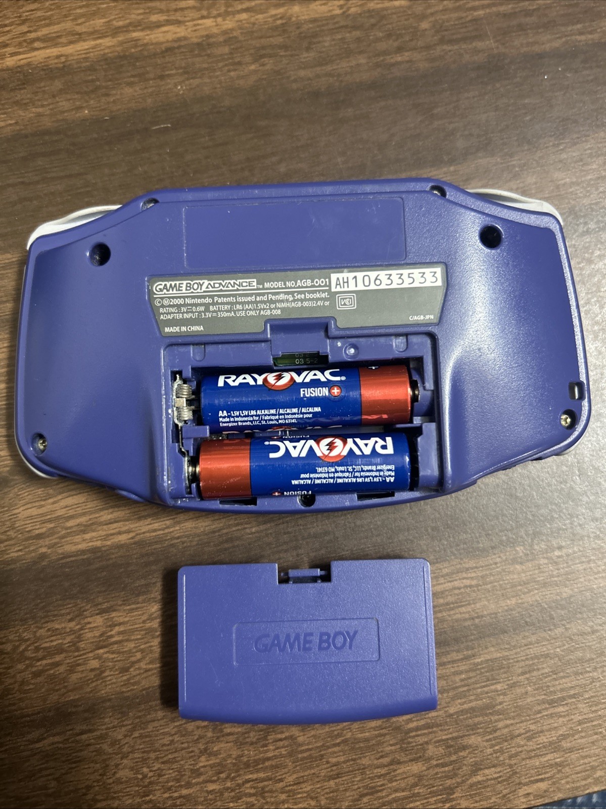 Nintendo Game Boy Advance Handheld Game Console/Games/Case/Batteries AGB-001