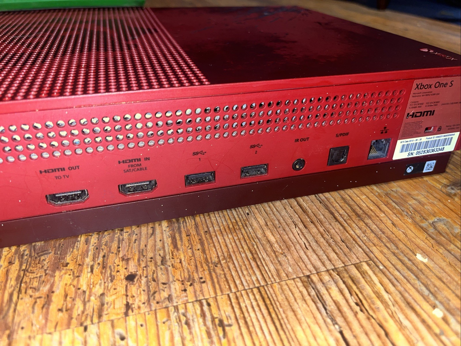Microsoft Xbox One S Gears of War 4 Limited Ed 2TB w/ 20+ Games Custom Control