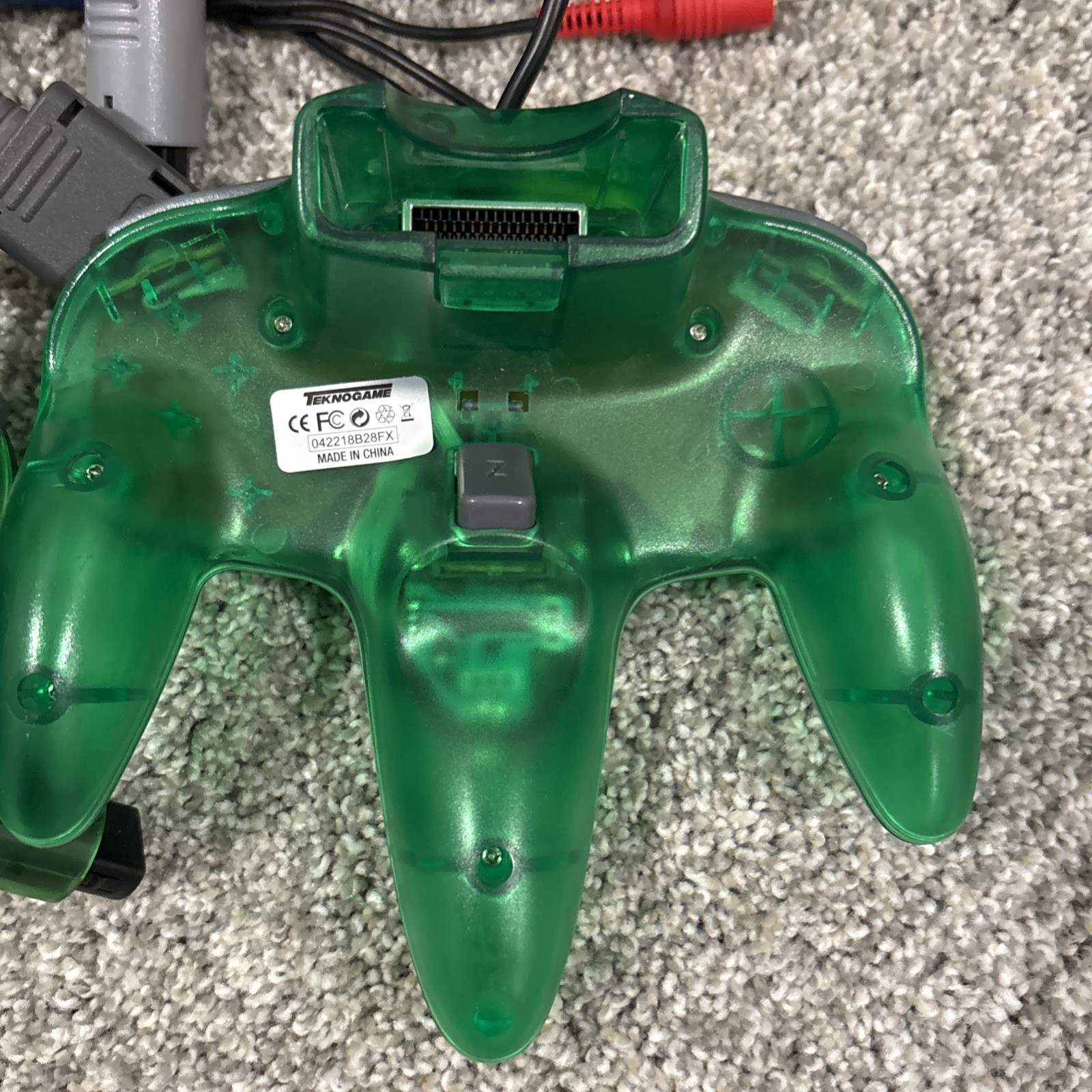 Nintendo N64 Jungle Green Console W/ OEM Controller, Expansion Pack, REGION FREE