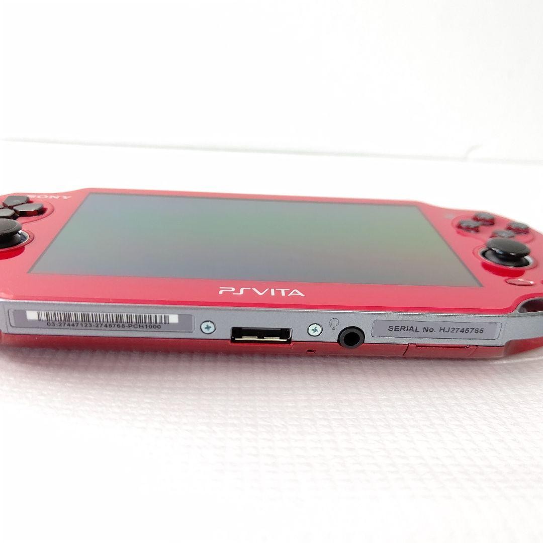 PSVITA Kiwami Sony Psvita Pch1000 Cosmic Red Set Game Console Japan