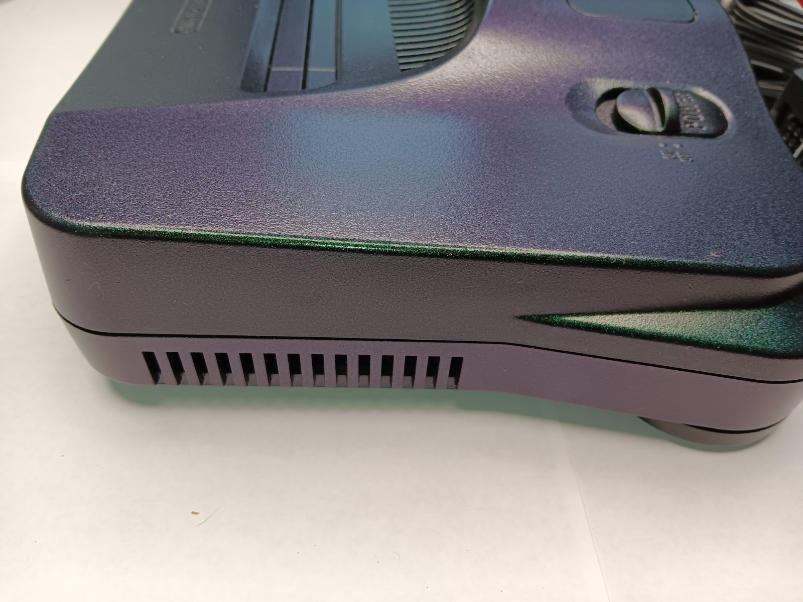 Custom painted Nintendo64 console bundle -Green To Purple Shifting-FAST shipping