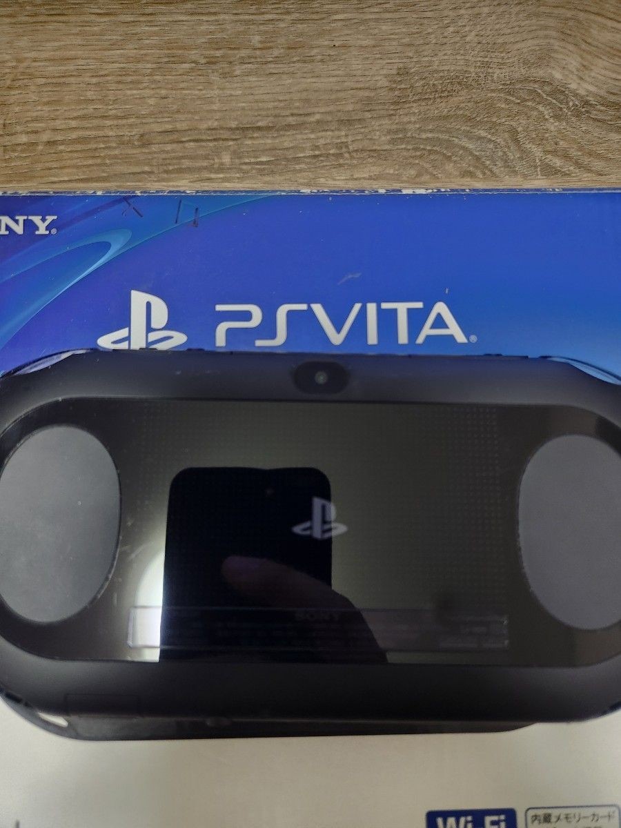 Sony PS Vita Slim PCH-2000 Black CIB w/ Charger & 8GB Memory Card Japan Tested