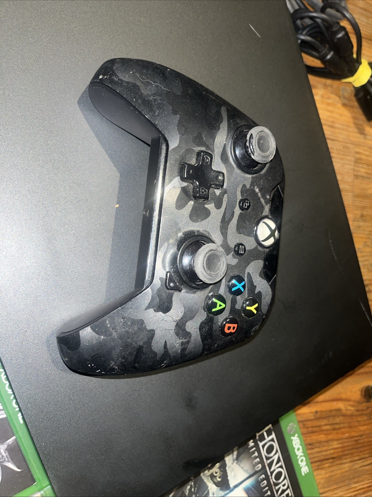 Microsoft Xbox One X 1TB Black Console 1 Controller 10 Games Bundle