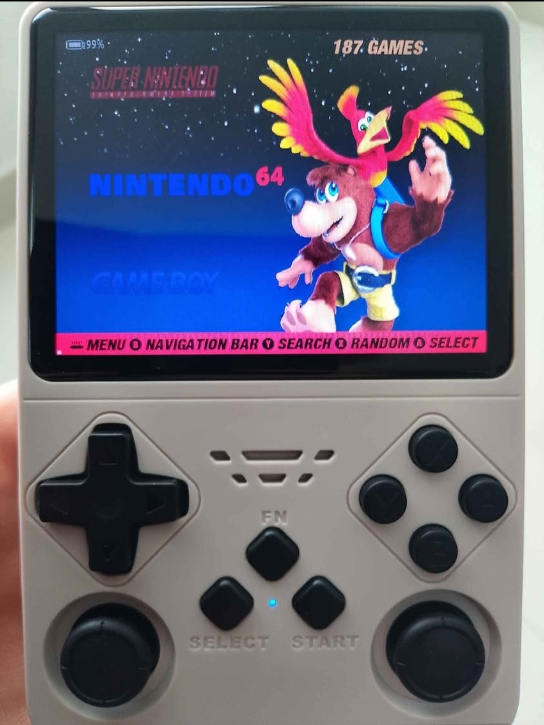 Retro Handheld Video Game Console 15000+ Games Rechargeable 3.5 Inch Screen New