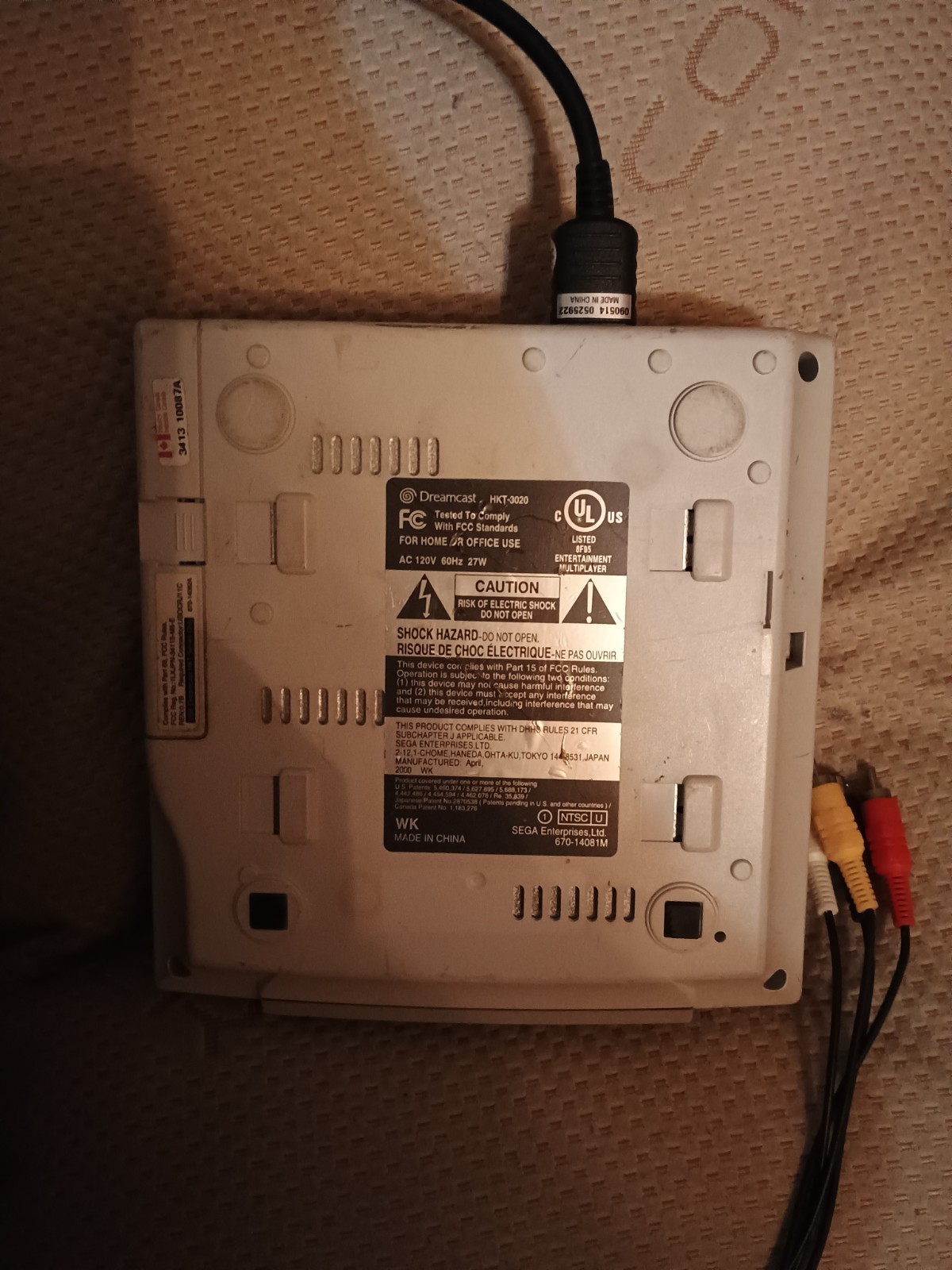 SEGA Dreamcast Launch Edition Home Console – White