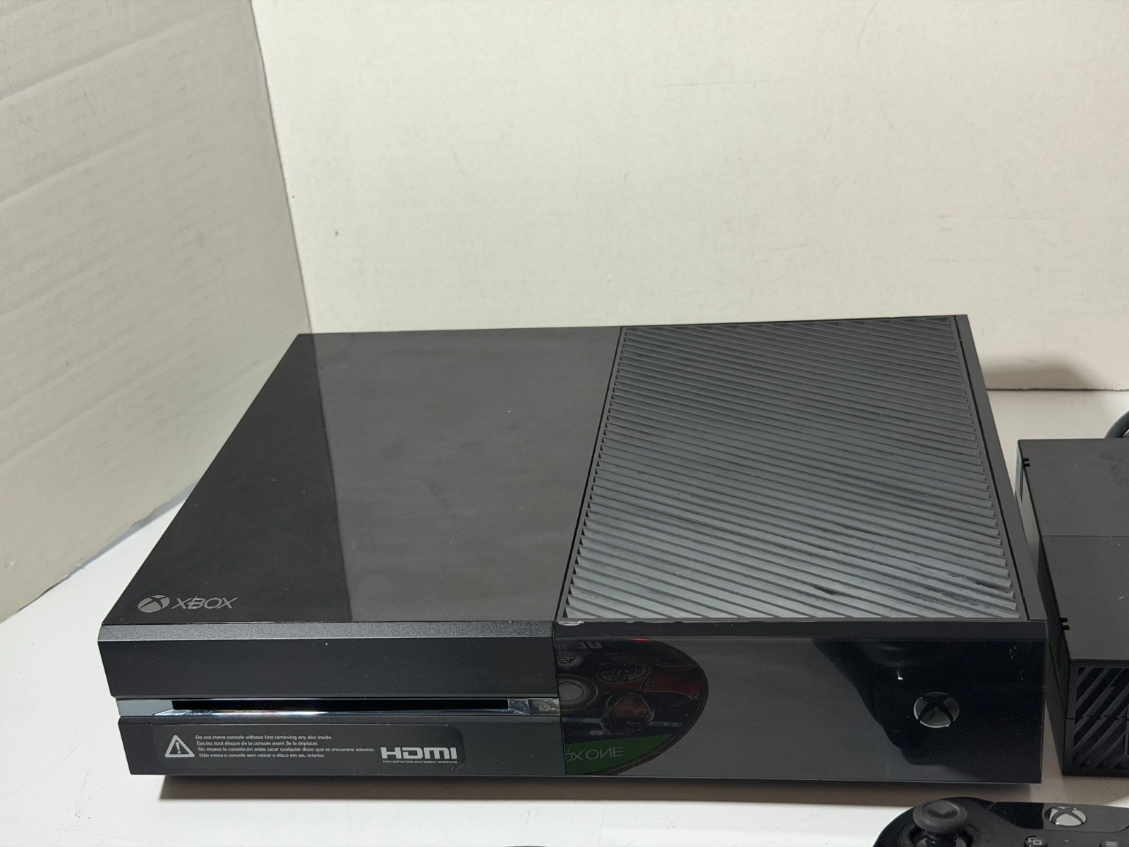 Microsoft Xbox One 500GB Console -Black 1540 Bundle with Controller, Cords, Game
