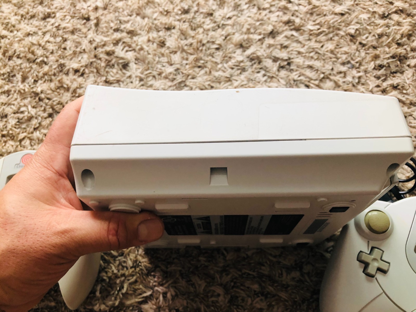 Sega Dreamcast Console System HKT-3020 With 2 Controllers & Memory Card TESTED4!