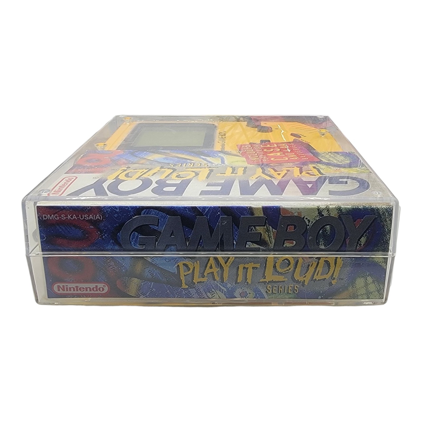 Rebuilt Nintendo Gameboy YELLOW Play It Loud! Edition DMG-01 Complete CIB – READ