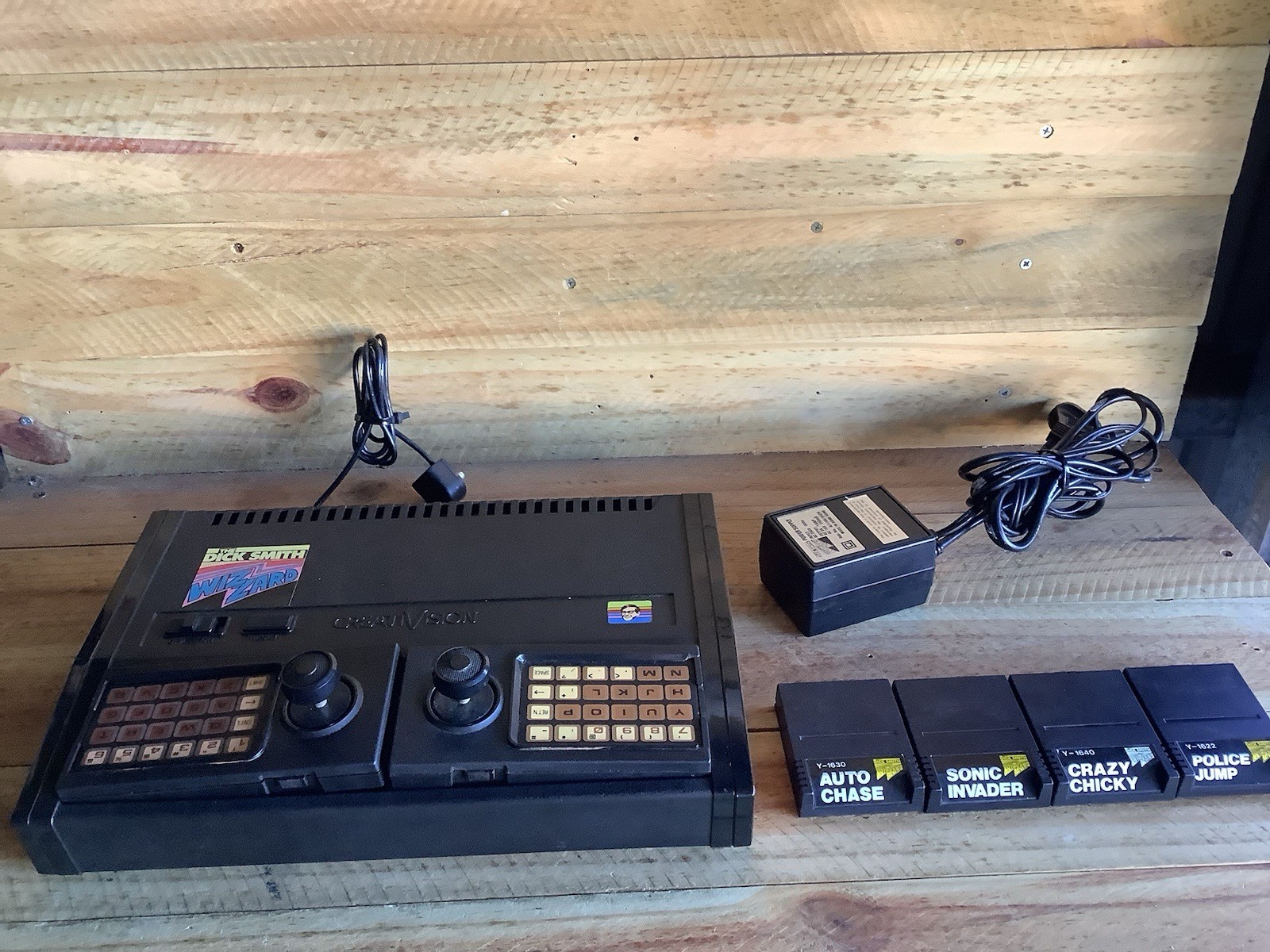 DICK SMITH VTECH CREATIVISION WIZZARD CONSOLE GAME CARTRIDGES 1983 VIDEO GAME