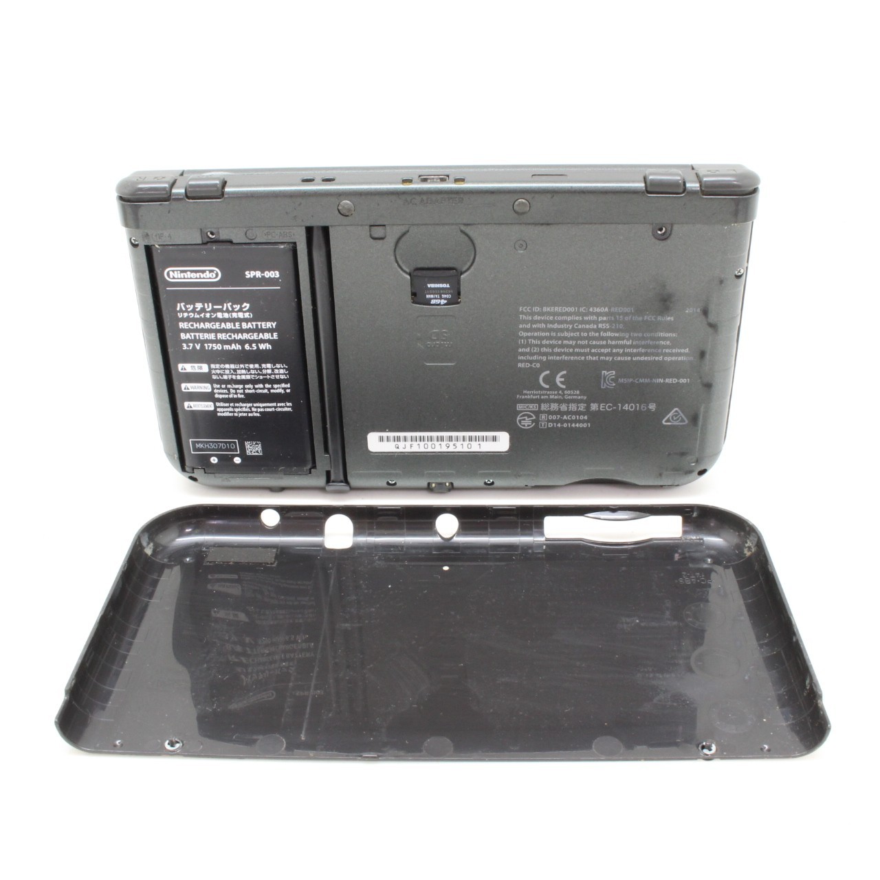[ EXC+++++ ] NINTENDO NEW 3DS XL Metallic Black Game Console From Japan 4281