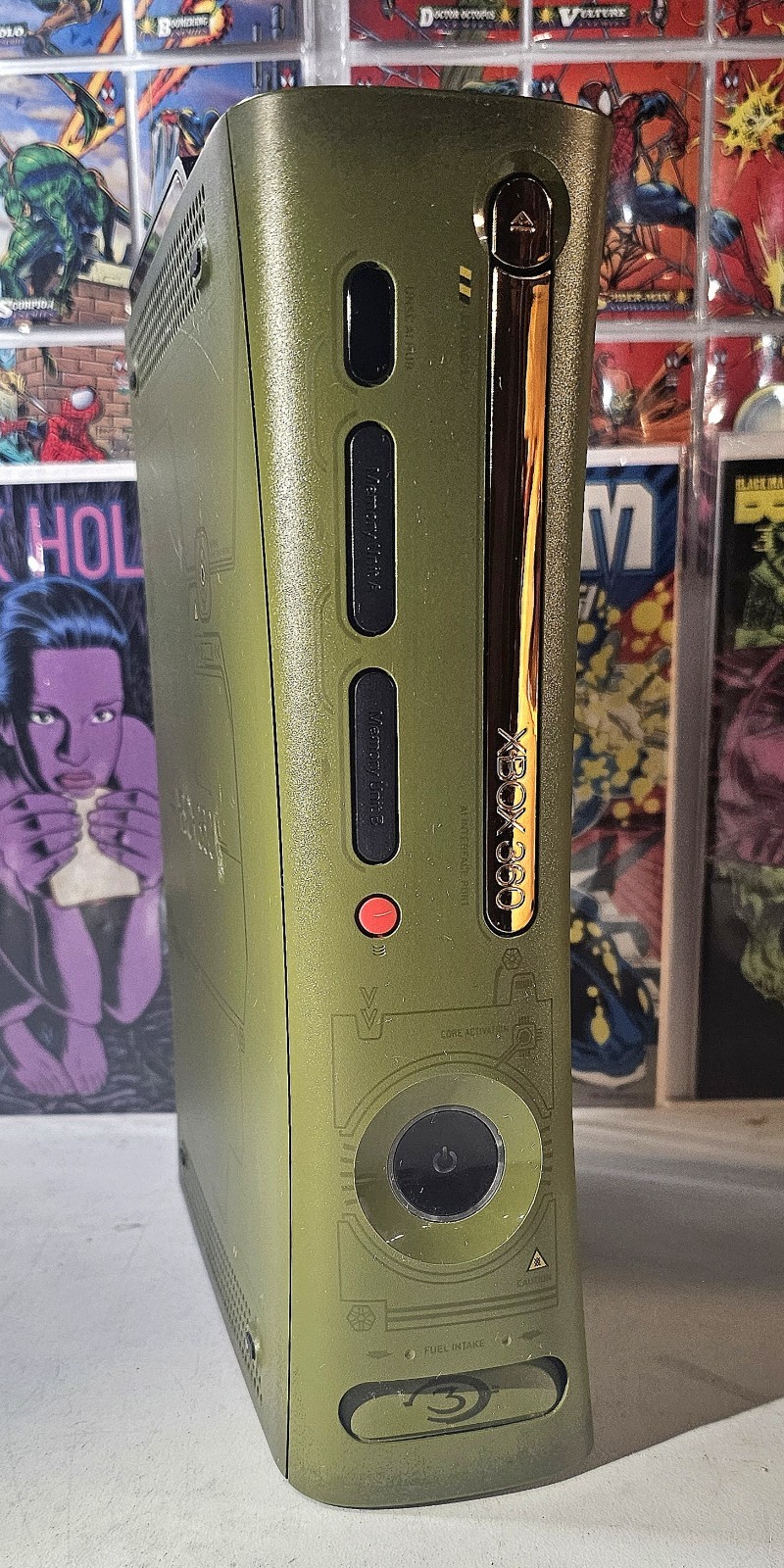 Xbox 360 Halo 3 Edition Console Power Supply 2 Red Lights Overheating As Is