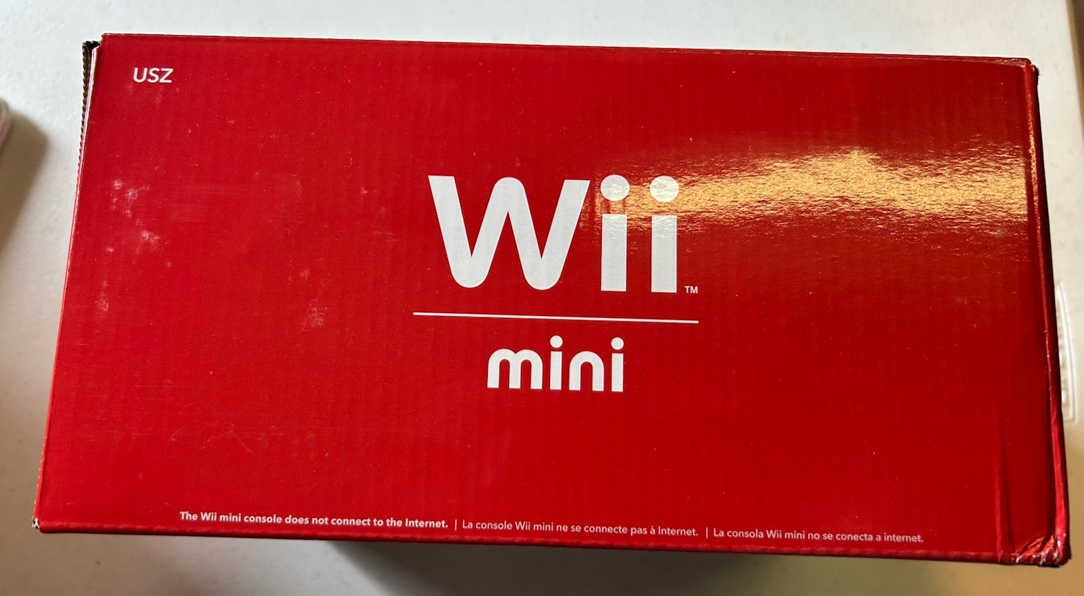 Nintendo Wii Mini Black Red Console Mario Kart Bundle Factory SEALED BRAND NEW
