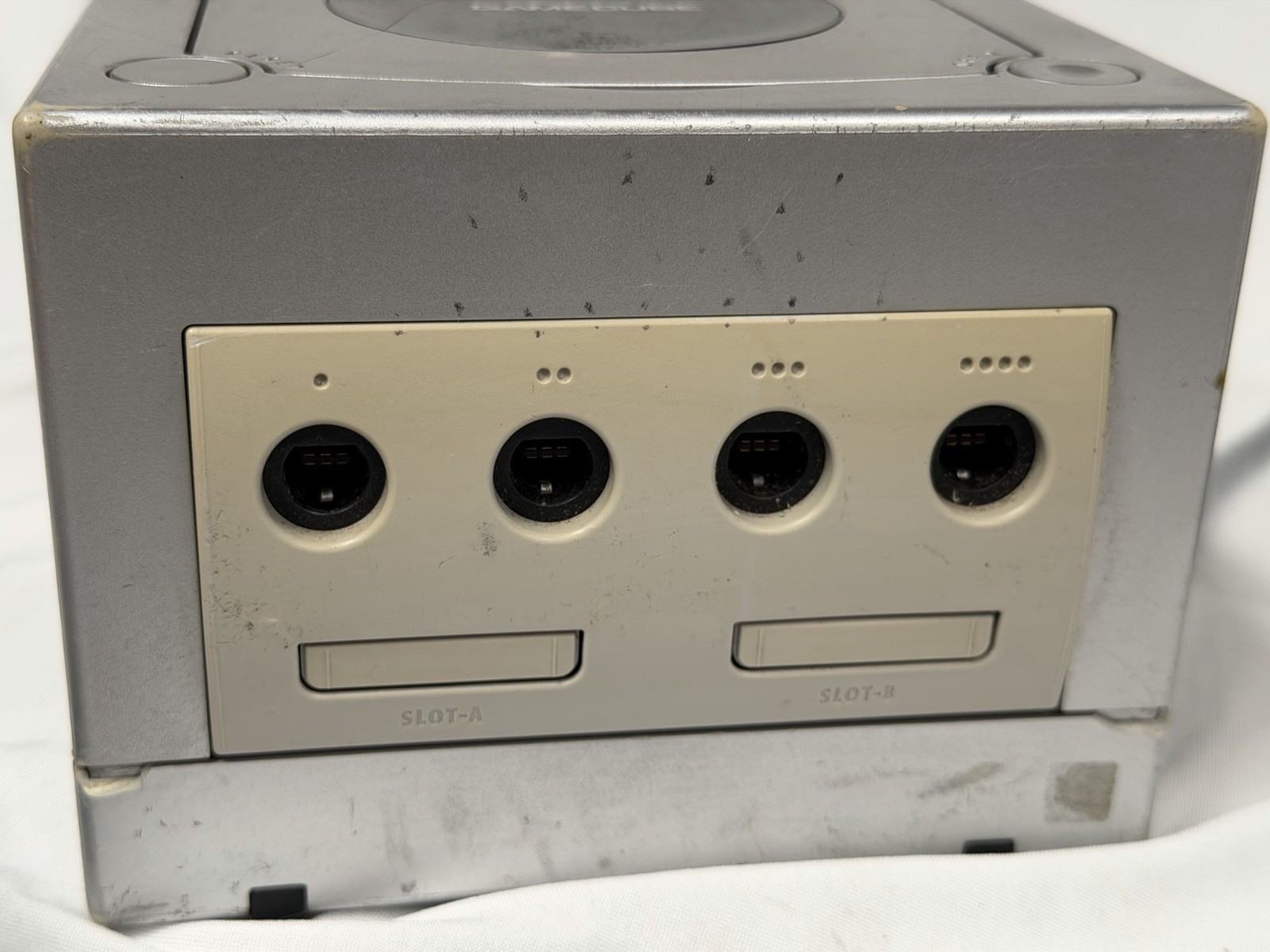 Nintendo GameCube Console Platinum Silver Console w/ Controller DOL-101