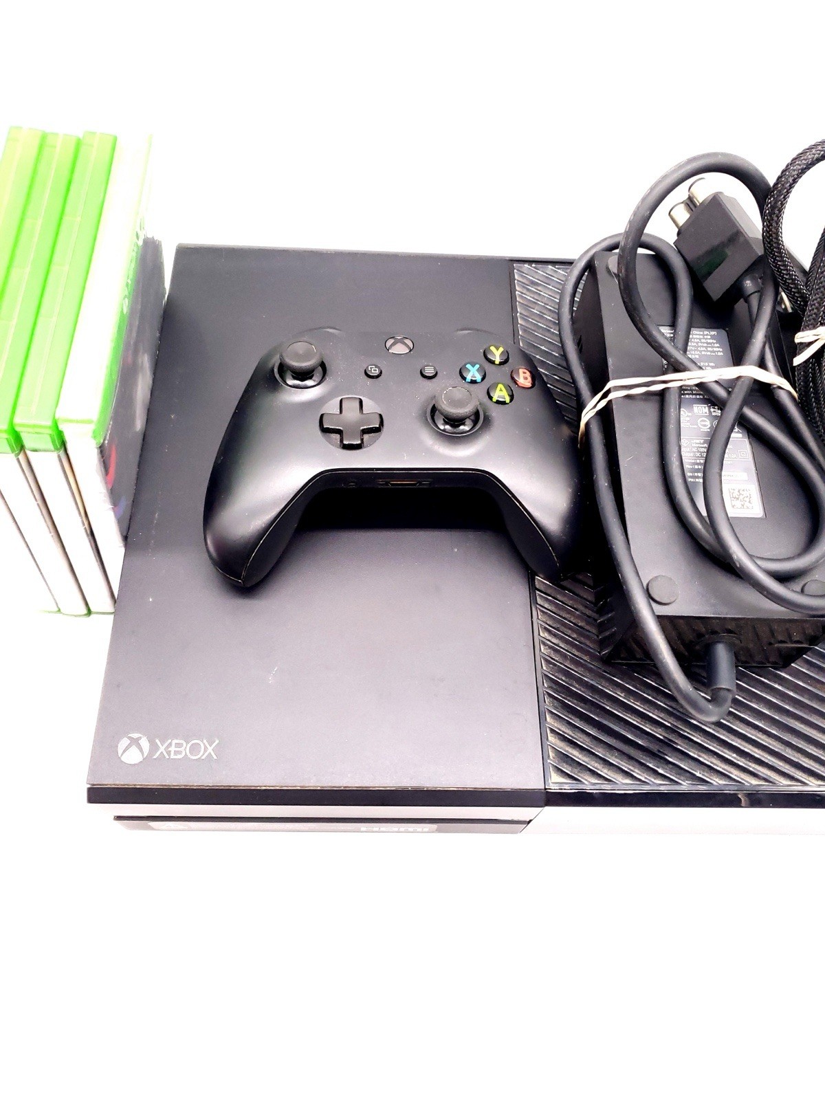 Microsoft Xbox One Console Model 1540 W/ 4 Games 1 Sealed TESTED & WORKING