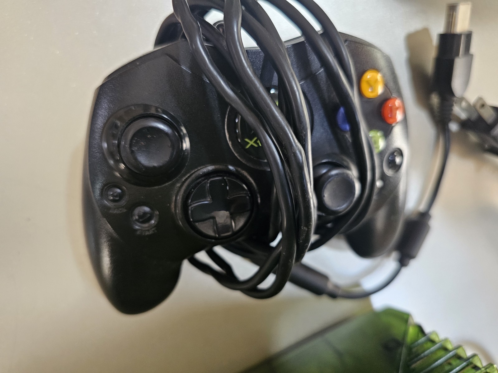 Original Xbox Halo Special Edition Green Console For Parts or Repair Please Read