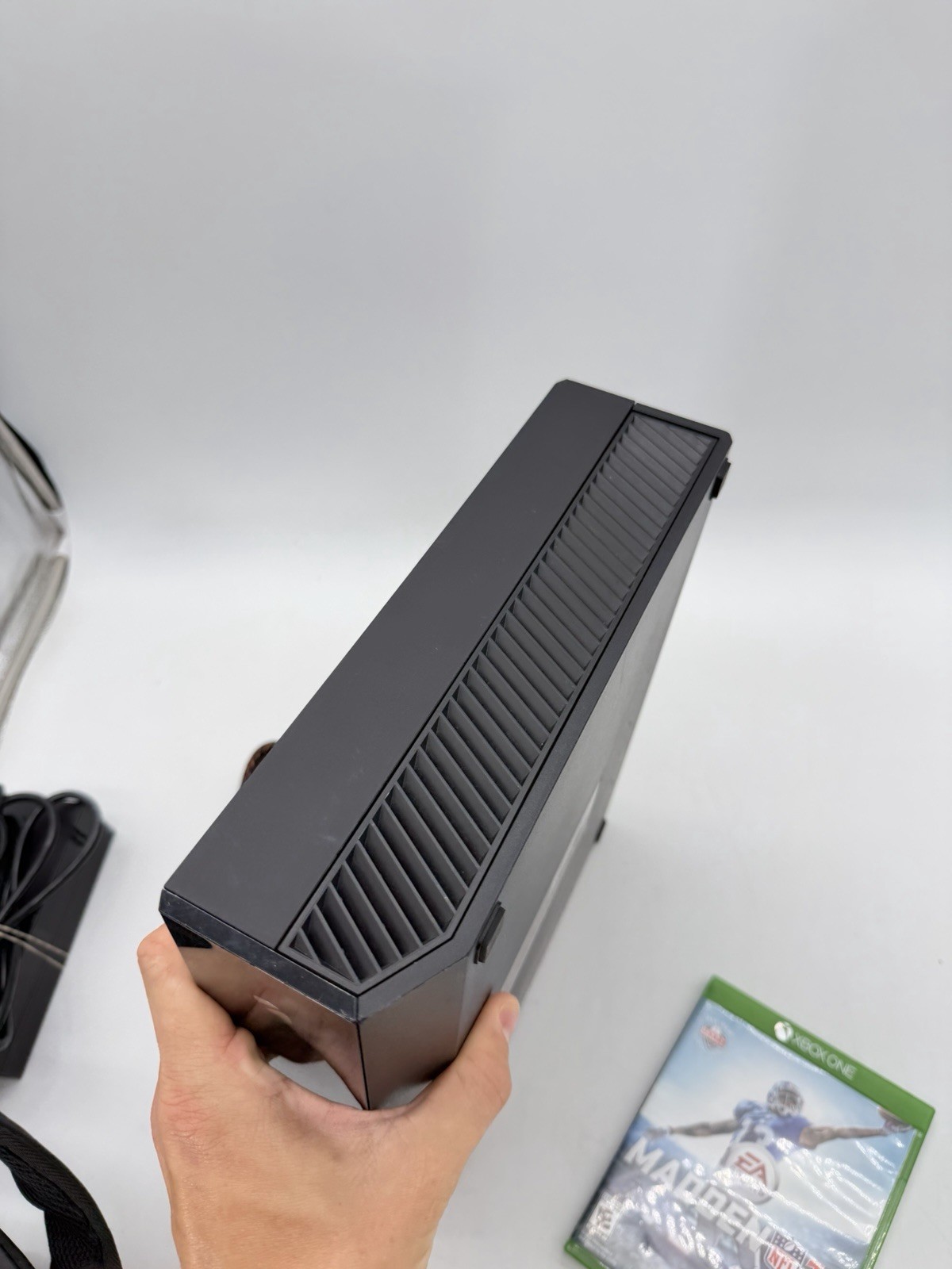 Microsoft Xbox One 1540 Console Black W/ Cords & Game – Tested & Working