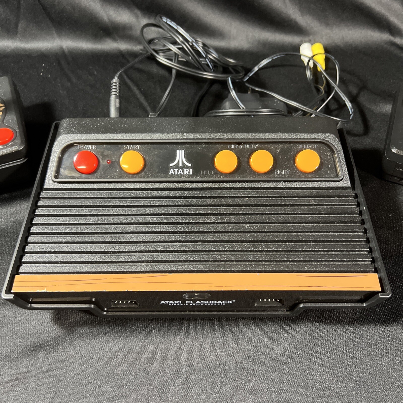 Atari Flashback H10607 Black Wired Classic Game Console with Two Controllers