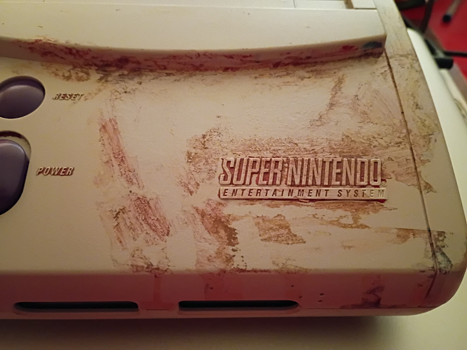 Super Nintendo SNES JR SNS101 REPLACEMENT SHELL ONLY – Please Read!
